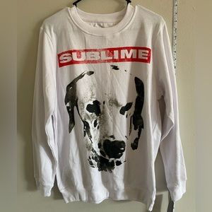 NWT Sublime long sleeve band shirt